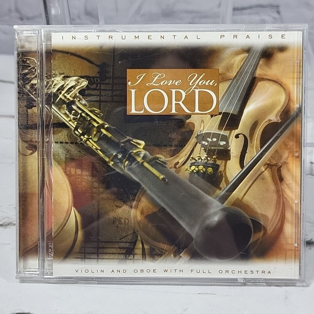 Various Artists : I Love You Lord‎ - Instrumental Praise CD